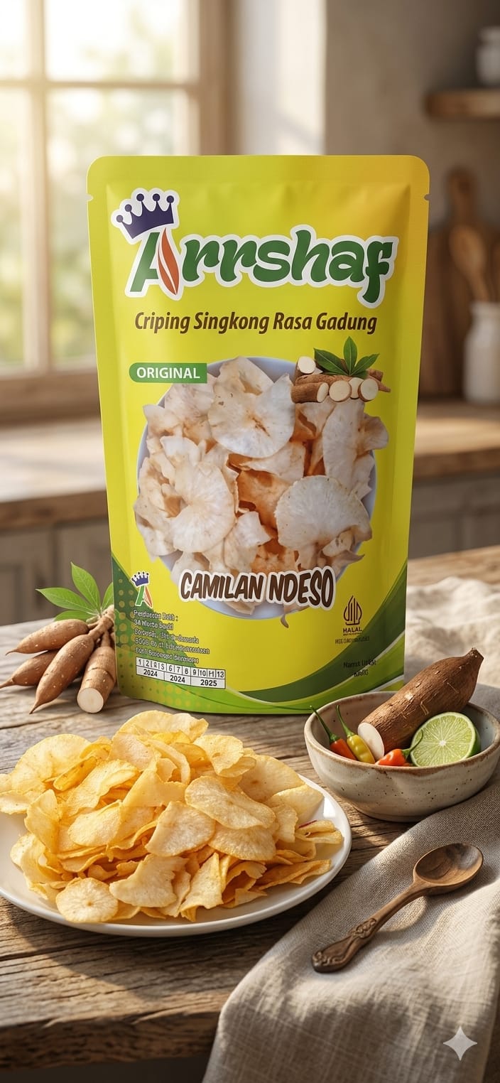 Criping Singkong Rasa Gadung